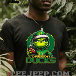 Oregon Ducks Grinchy Bougie Christmas Shirts