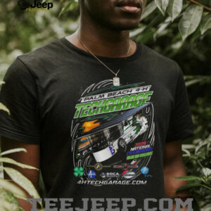 Palm Beach 4 h Techgarage 2025 National Champions Solar Car Challenge T shirt