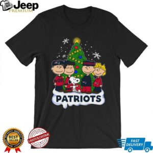 Patriots Peanuts Snoopy and Friends Christmas T Shirt Patriots Peanuts Snoopy and Friends Christmas T Shirt