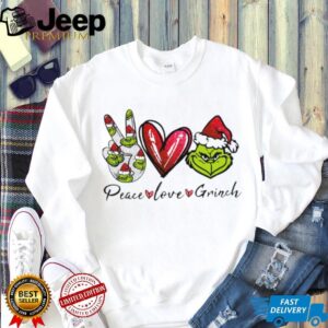 Peace Love Mean Guy Grinch T Shirt