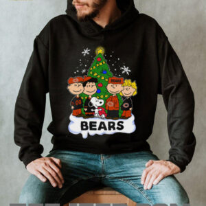 Peanuts Characters Chicago Bears Christmas T Shirt