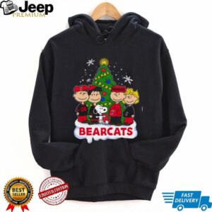 Peanuts Christmas Bearcats Shirts