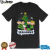 Texas A&M Peanuts Snoopy and Friends Christmas T Shirt