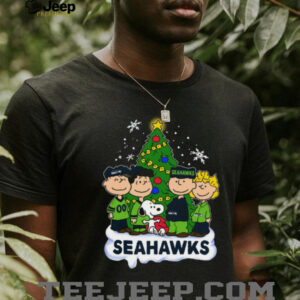 Peanuts Christmas Panthers T Shirt