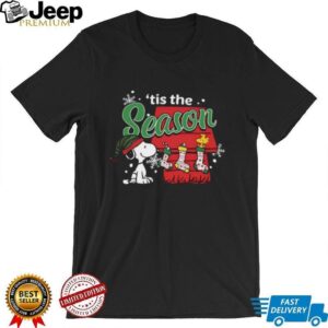 Peanuts Christmas Snoopy 'Tis The Season Men's T Shirt