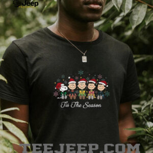 Peanuts Gang Tis The Season Christmas T Shirt