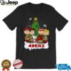 Peanuts New York Giants Snoopy and Friends Christmas Shirts
