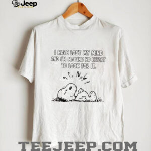 Peanuts Snoopy No Effort to Look Shirt