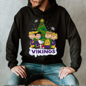 Peanuts Snoopy and Friends Minnesota Vikings Christmas shirt