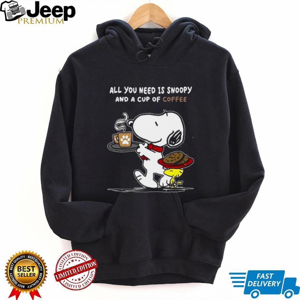 Peanuts Snoopy and Woodstock Coffee and Cookies T Shirt Peanuts Snoopy and Woodstock Coffee and Cookies T Shirt