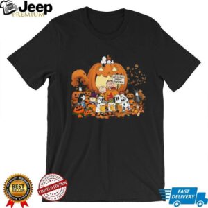 Peanuts Welcome Great Pumpkin Halloween T Shirt
