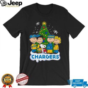 Peanuts characters Chargers Christmas shirt Peanuts characters Chargers Christmas shirt