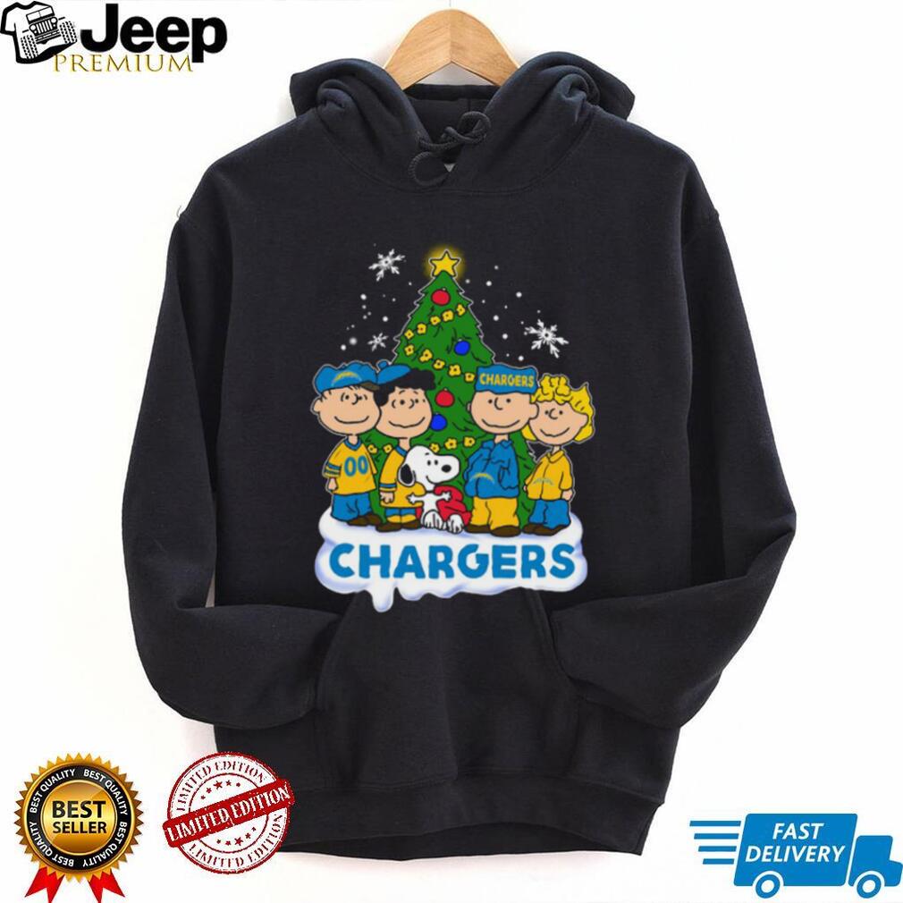 Peanuts characters Chargers Christmas shirt Peanuts characters Chargers Christmas shirt