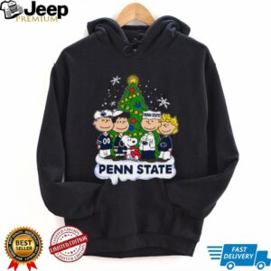 Penn State Peanuts Snoopy and Friends Christmas T Shirt