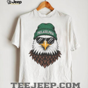 Philadelphia Eagle with a Beanie shirt