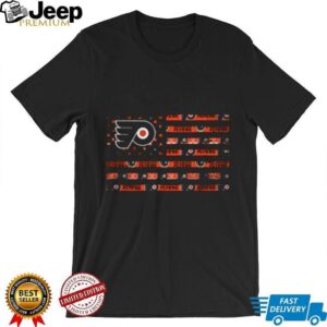Philadelphia Flyers American Flag T Shirt