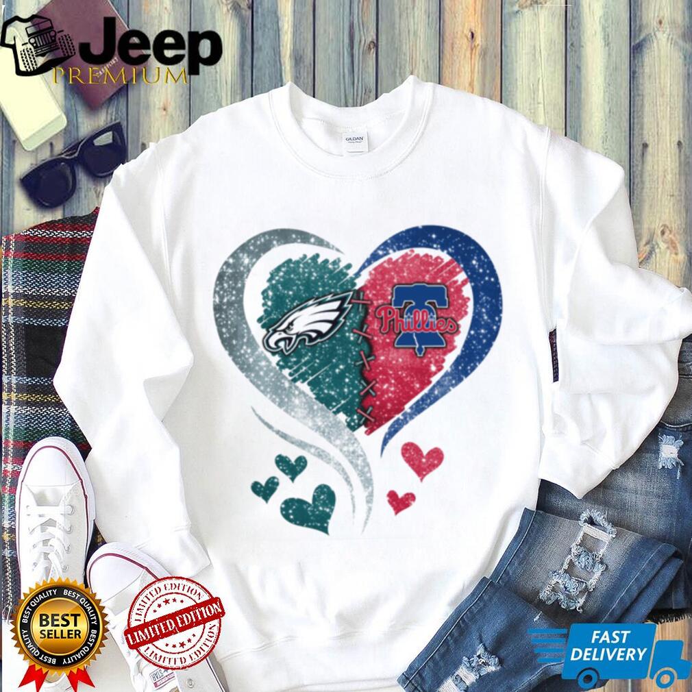 Philadelphia Phillies and Philadelphia Eagles logo shirt Philadelphia Phillies and Philadelphia Eagles logo shirt