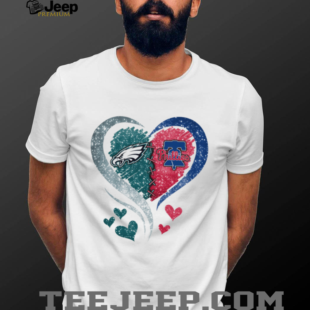Philadelphia Phillies and Philadelphia Eagles logo shirt Philadelphia Phillies and Philadelphia Eagles logo shirt