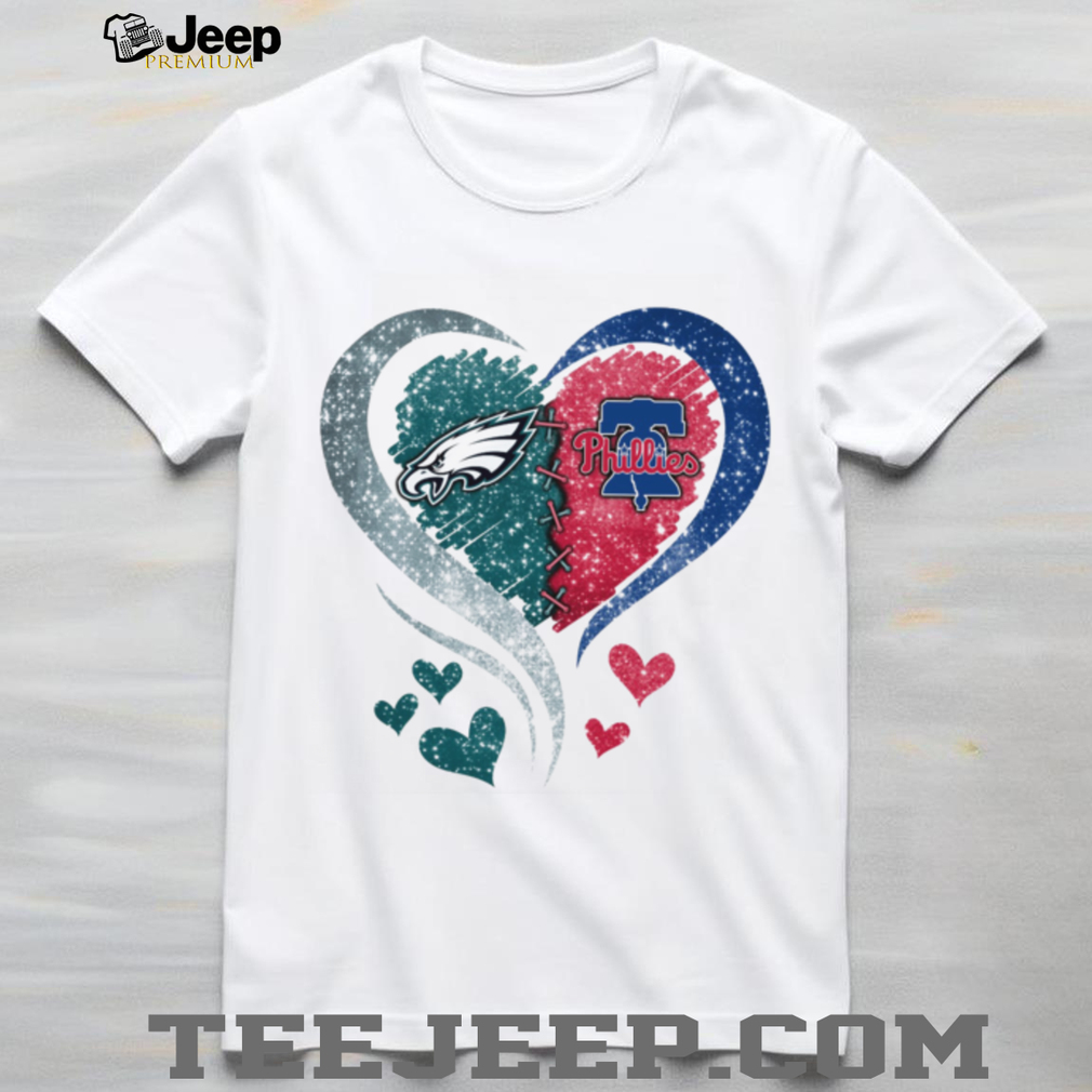 Philadelphia Phillies and Philadelphia Eagles logo shirt Philadelphia Phillies and Philadelphia Eagles logo shirt