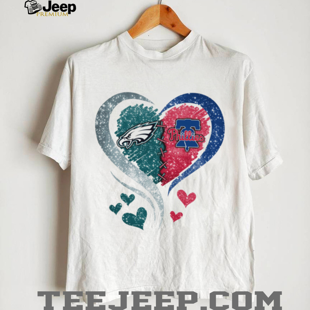 Philadelphia Phillies and Philadelphia Eagles logo shirt Philadelphia Phillies and Philadelphia Eagles logo shirt
