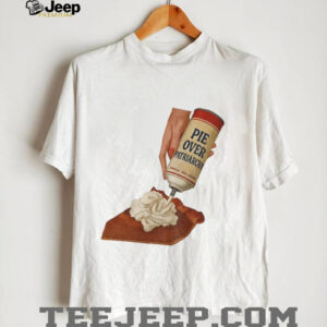 Pie Over Patriarchy Feminist Girl Power Trendy Thanksgiving shirt