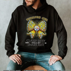 Pittsburgh Steelers Bow Steelers girl classy sassy and a bit smart assy shirt