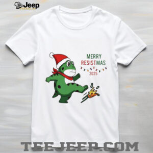 Portland Frog kick crown Resist Merry Christmas Merry Christmas shirt