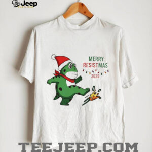 Portland Frog kick crown Resist Merry Christmas Merry Christmas shirt
