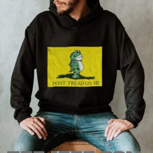 Portland I.C.E. Protest Frog Don’t Tread on Me Gadsden flag shirt