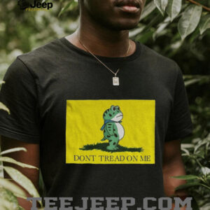 Portland I.C.E. Protest Frog Don’t Tread on Me Gadsden flag shirt