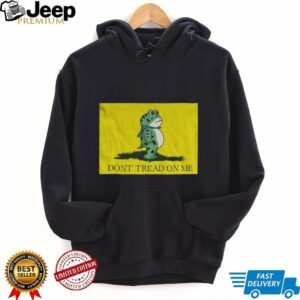 Portland I.C.E. Protest Frog Don’t Tread on Me Gadsden flag shirt