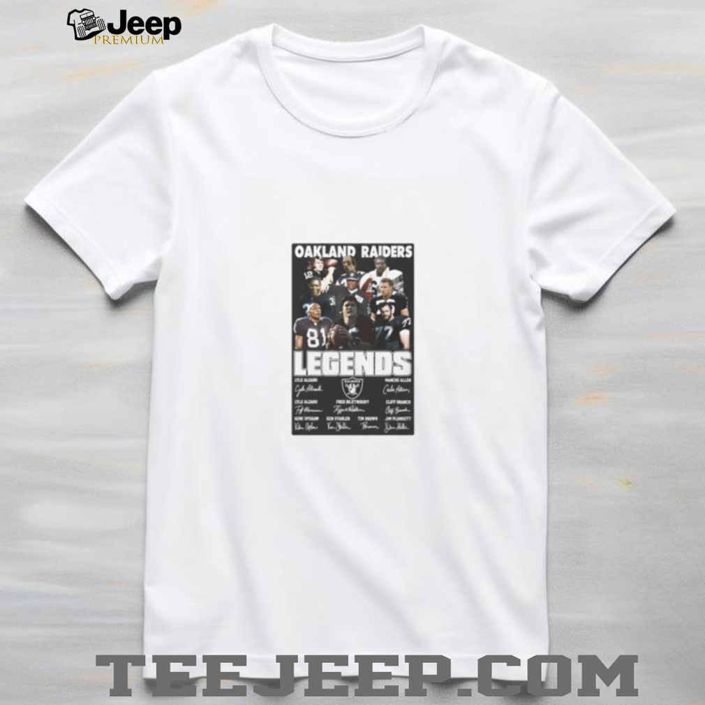 Pretty NFL Oakland Raiders American Football Team Legends T Shirt Pretty NFL Oakland Raiders American Football Team Legends T Shirt