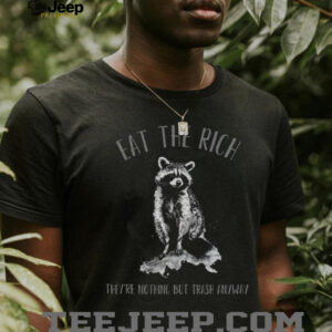 Raccoon anti corporate leftist anarchist eat the rich shirt