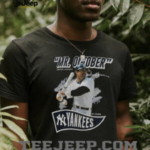 Reggie Jackson Mr October New York Yankees Baseball MLB Player signature shirt