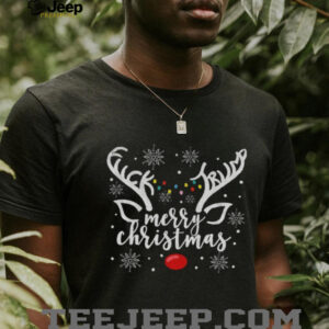 Reindeer Anti Trump Democrat Merry Christmas 2025 shirt