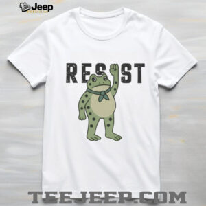 Resist Portland Frog Shirt