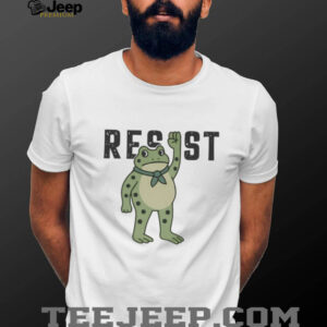 Resist Portland Frog Shirt