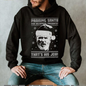 Roy Keane Christmas Praising Santa For Delivering Presents That’s His Job shirt