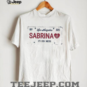 Sabrina Los Angeles it’s even sweeter Nov 2025 shirt