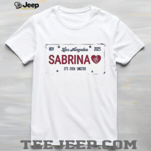 Sabrina Los Angeles it’s even sweeter Nov 2025 shirt
