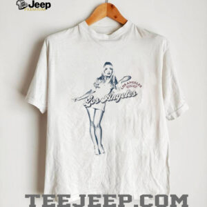 Sabrina possing Los Angeles it’s even sweeter Nov 2025 shirt