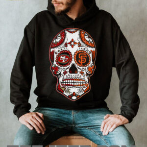 San Francisco Sugar and 49ers Giants Sugar Skull T Shirt