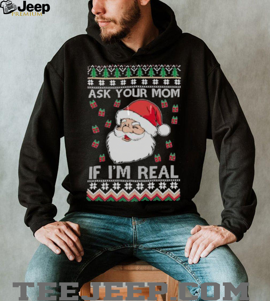 Santa Claus Ho Ho Ho Ugly Christmas Sweater Funny Holiday Santa Claus Ho Ho Ho Ugly Christmas Sweater Funny Holiday