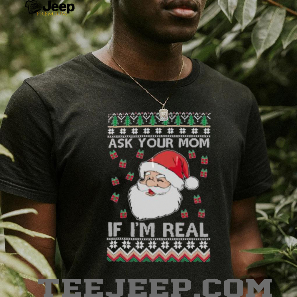 Santa Claus Ho Ho Ho Ugly Christmas Sweater Funny Holiday Santa Claus Ho Ho Ho Ugly Christmas Sweater Funny Holiday