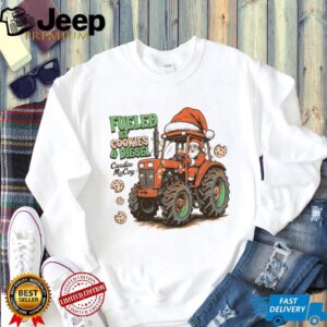 Santa's Diesel & Cookies Christmas T shirt