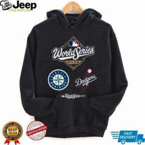 Seattle Mariners vs Los Angeles Dodgers MLB 2025 World Series Champions Matchup T Shirt
