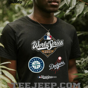 Seattle Mariners vs Los Angeles Dodgers MLB 2025 World Series Champions Matchup T Shirt
