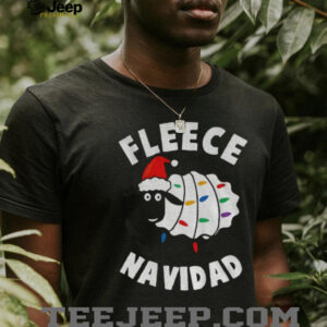 Sheep Xmas Santa Fleece Navidad Merry Christmas shirt