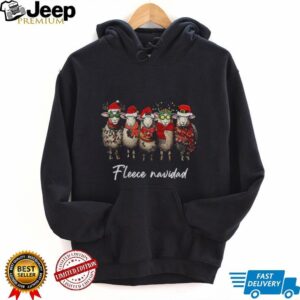 Sheep lover fleece navidad Merry Christmas 2025 shirt