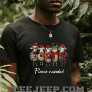 Sheep lover fleece navidad Merry Christmas 2025 shirt